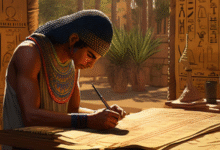 How to Write my Name Justin Burns in Metaneture Egyptian