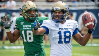 Memphis Tigers Football vs USF Football Match Player Stats