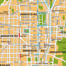 mapa kyoto​
