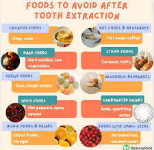 What can I eat after tooth extraction