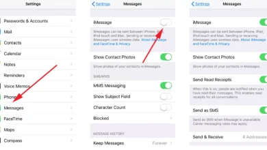 imessage needs to be enabled to send this message