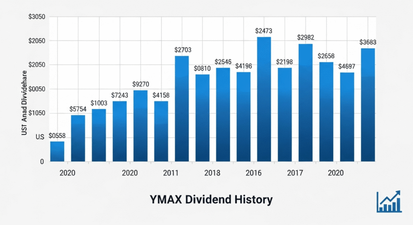 ymax dividend history