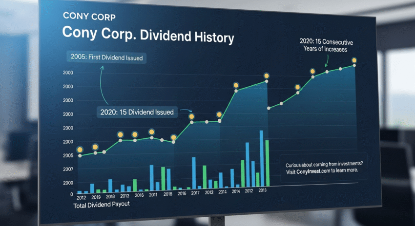 cony dividend history